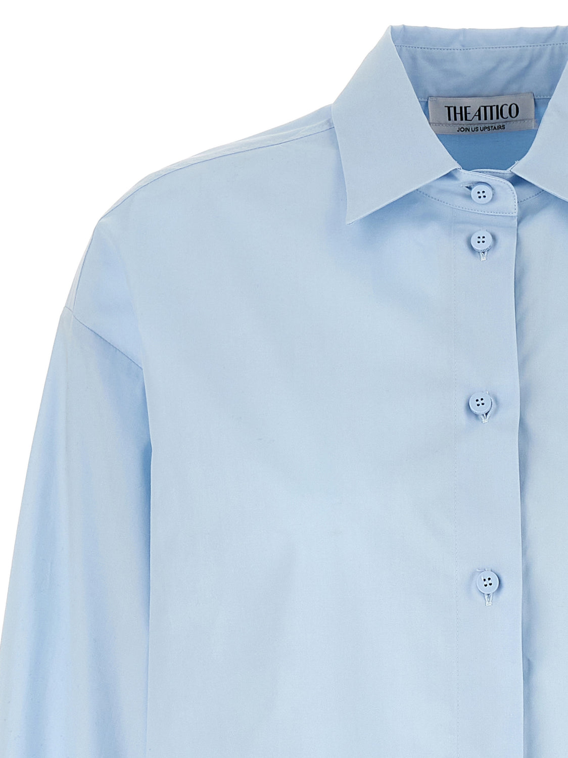 Blue Cotton Blouse