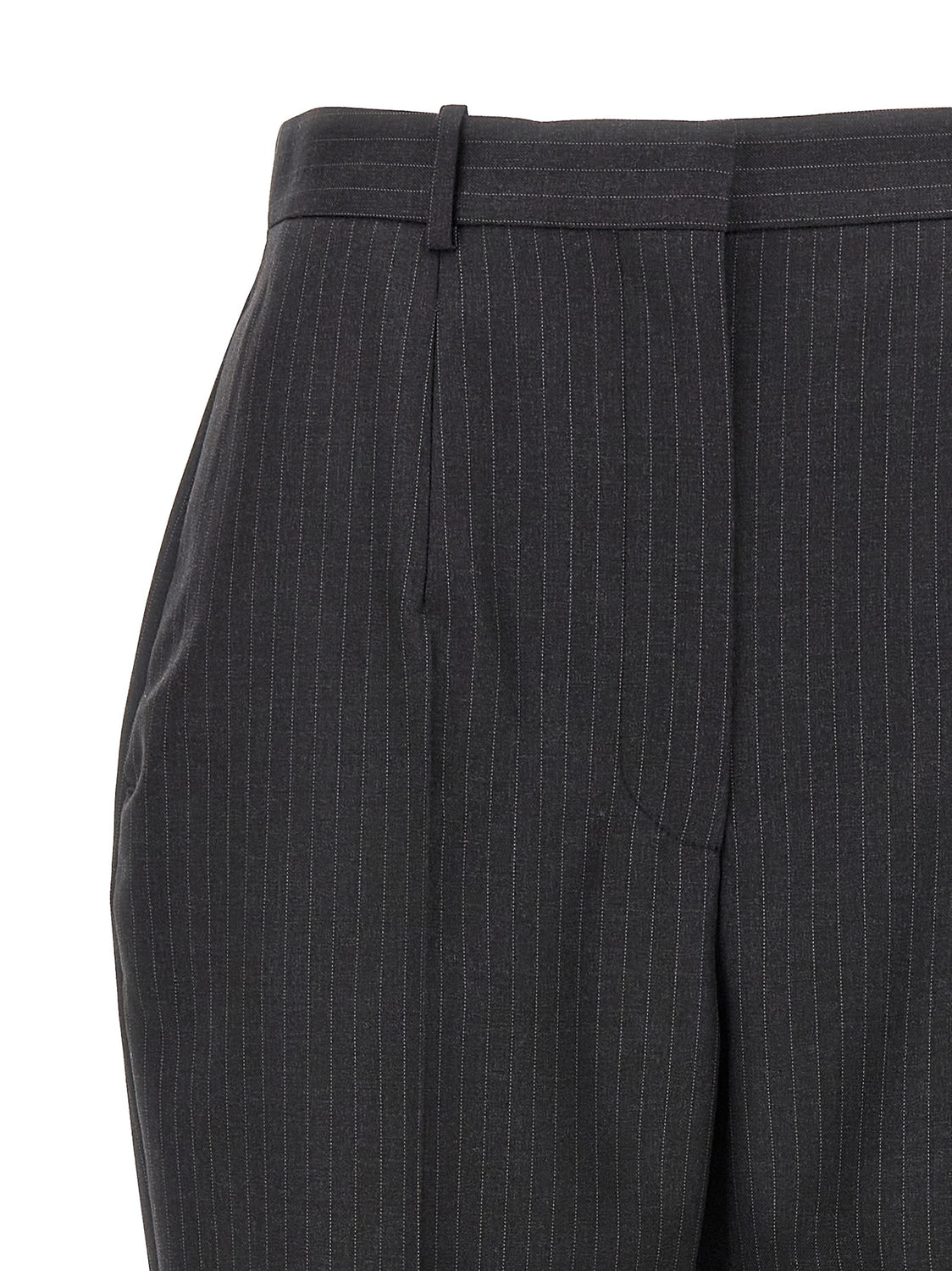 Gray Wool Dress Pants
