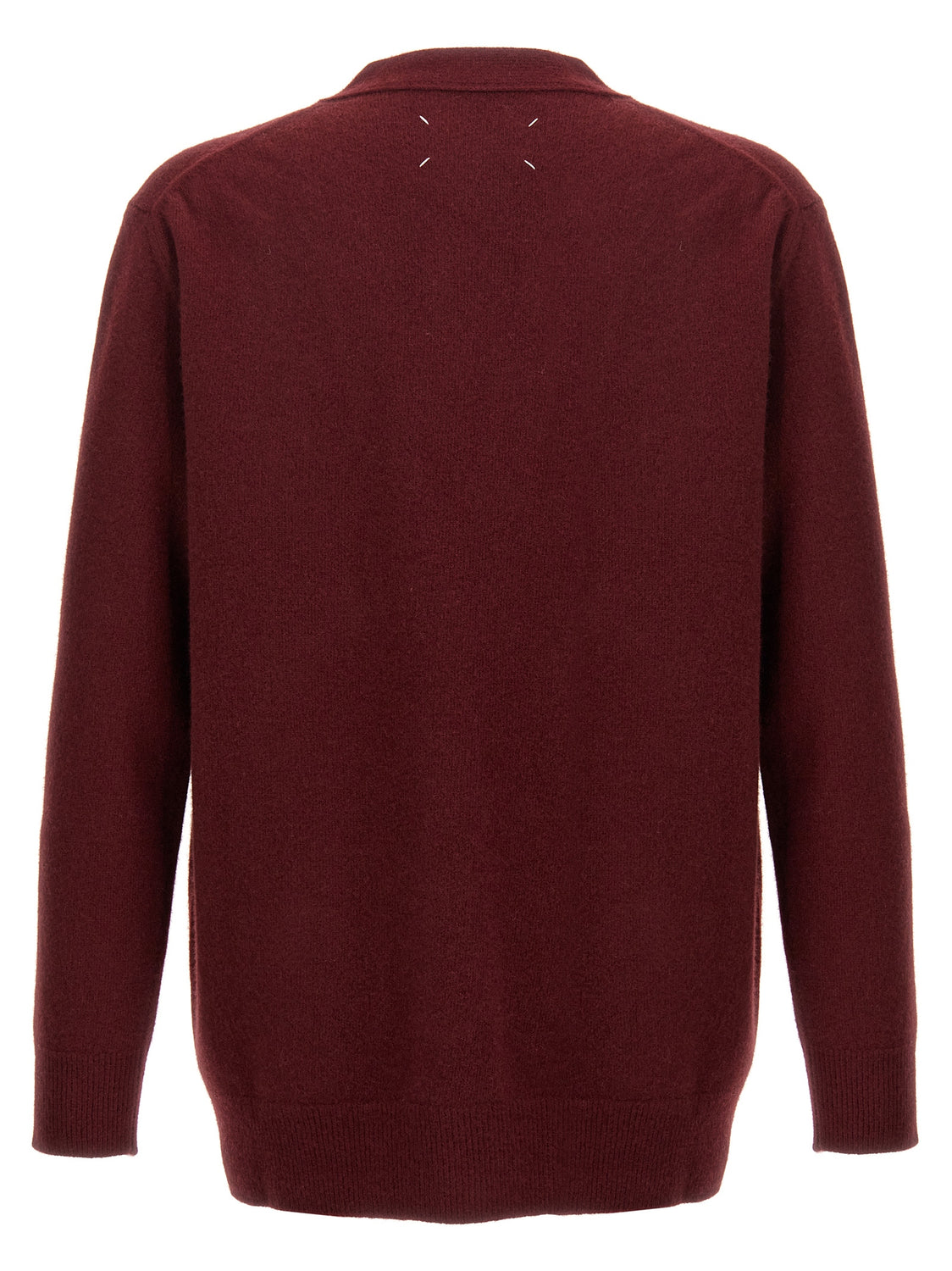 Bordeaux Wool Cardigan