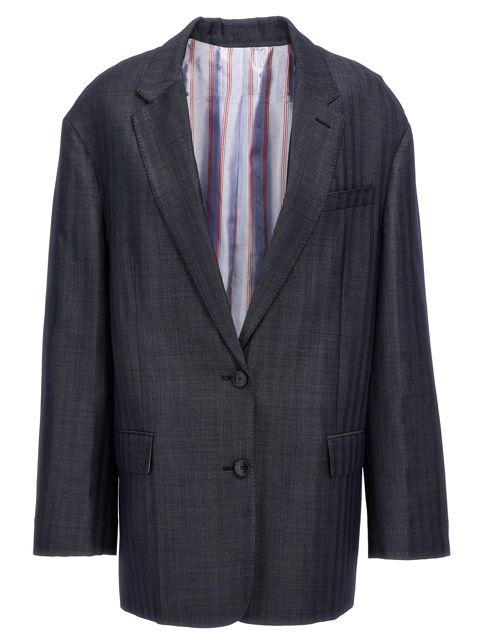 Blue Wool Blazer