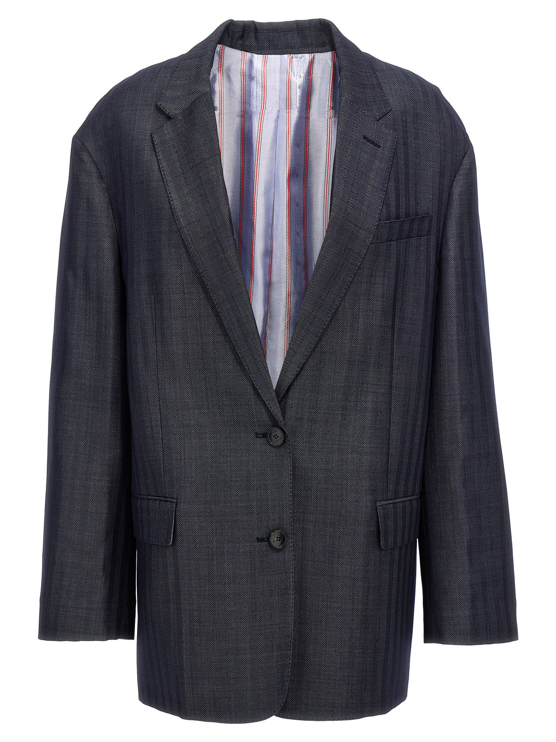 Blue Wool Blazer