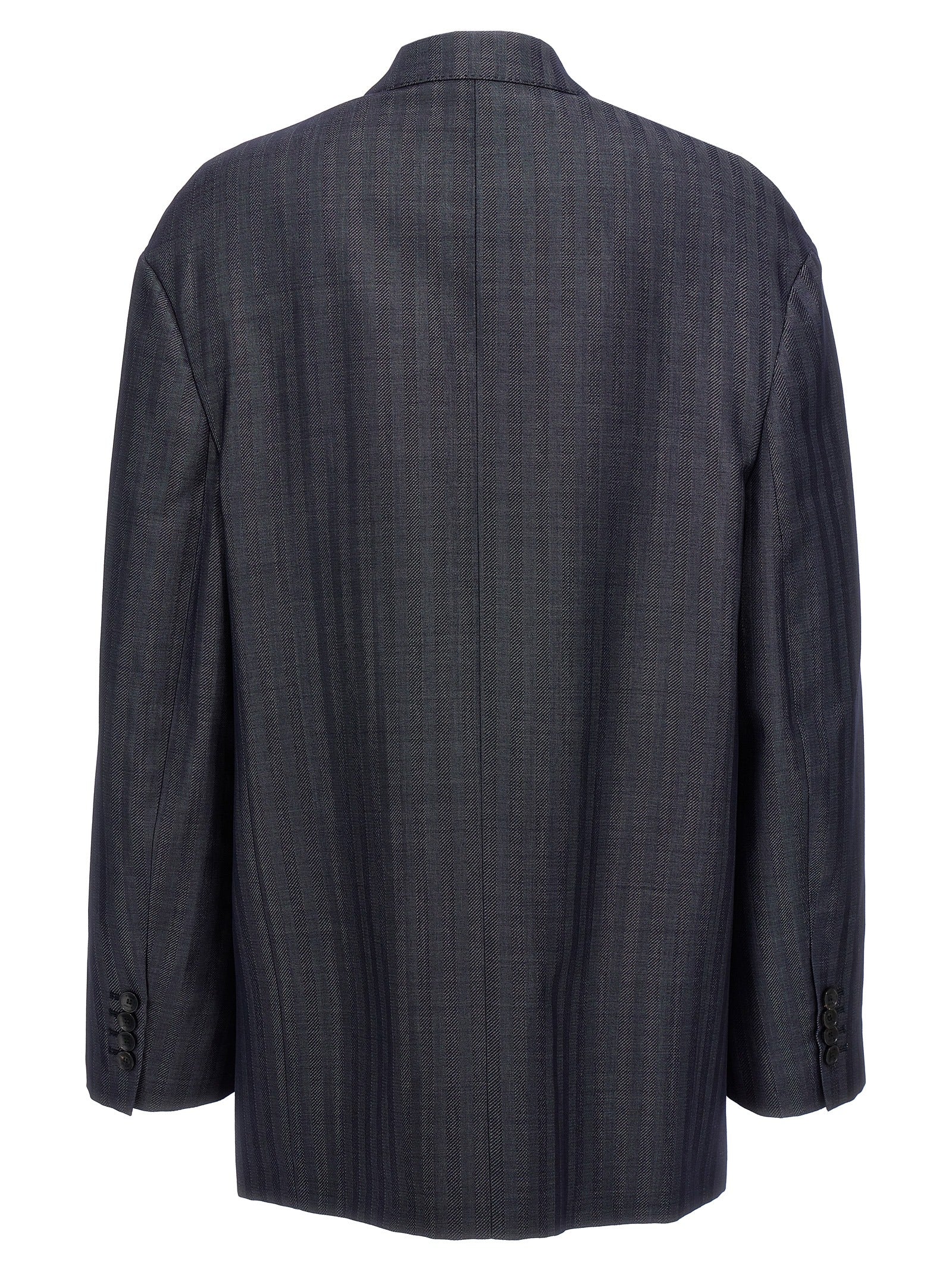 Blue Wool Blazer