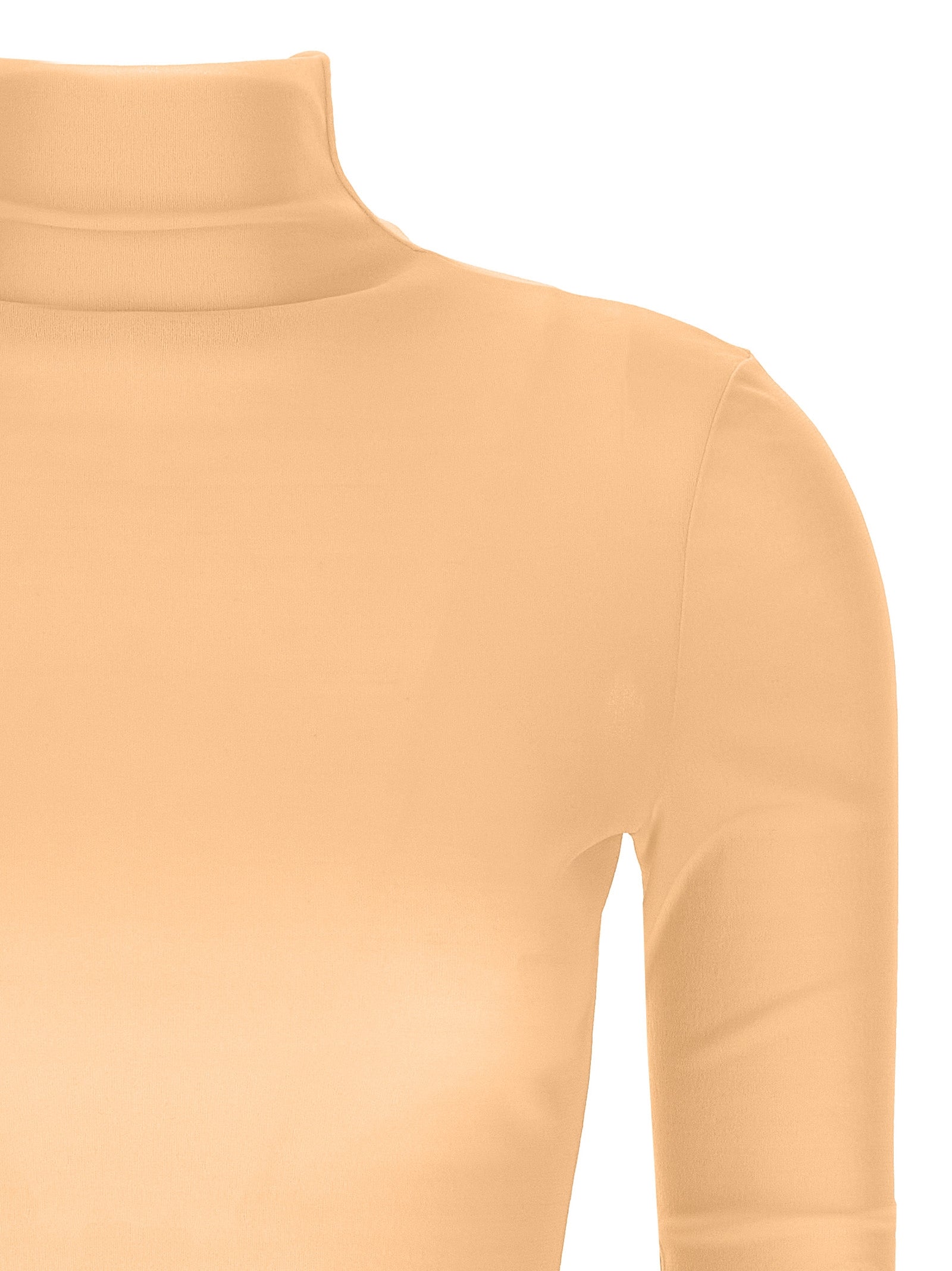 Multicolor Silk Turtleneck