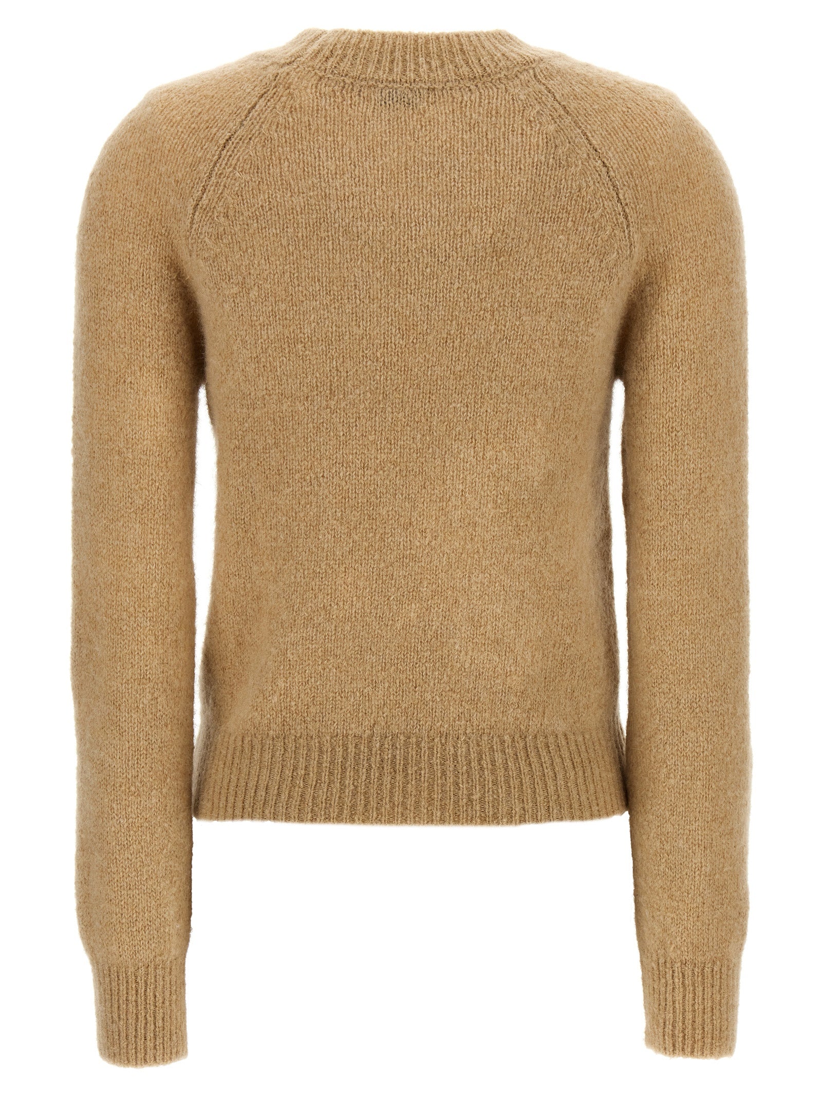 Beige Wool Cardigan