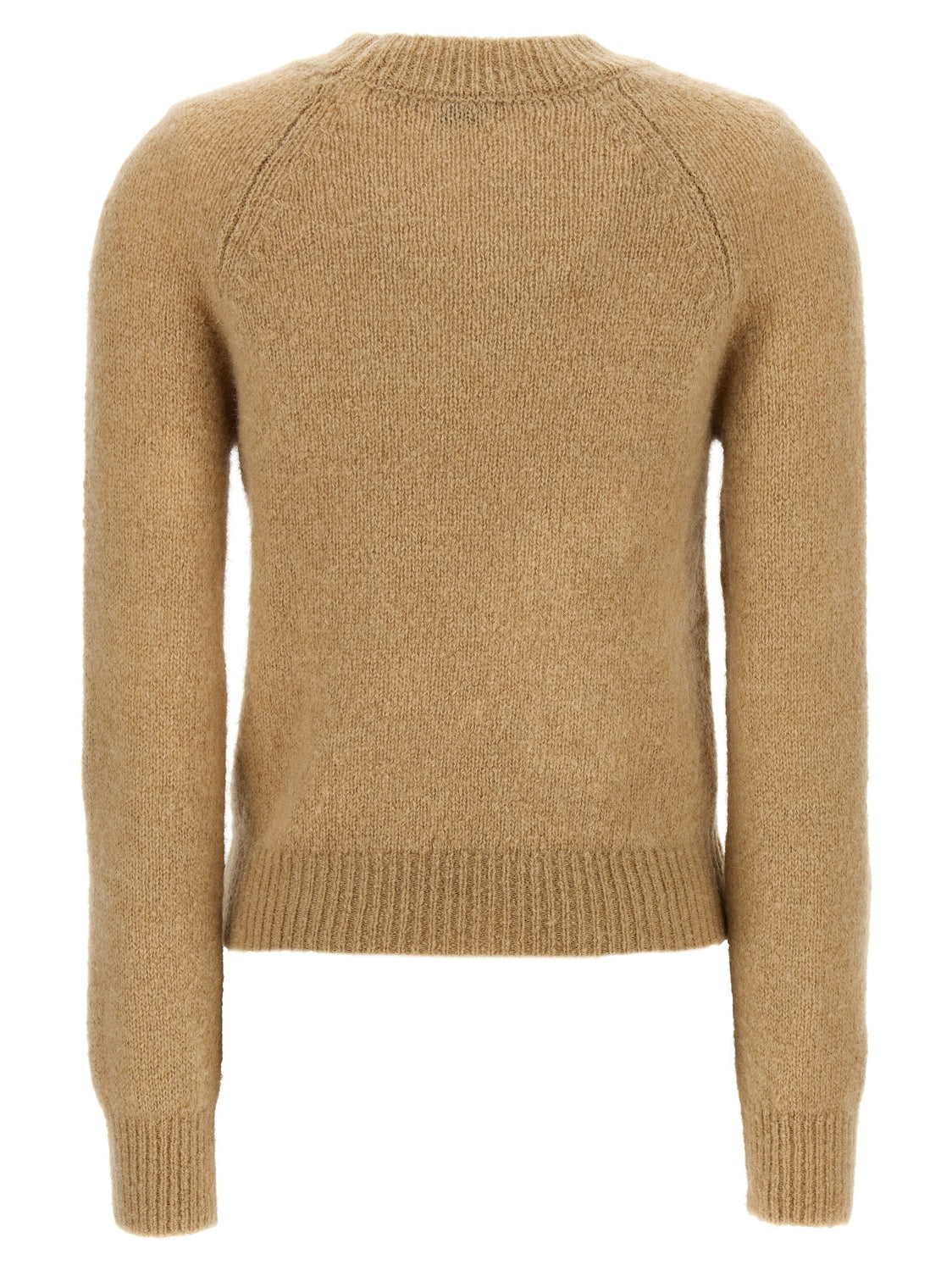 Beige Wool Cardigan