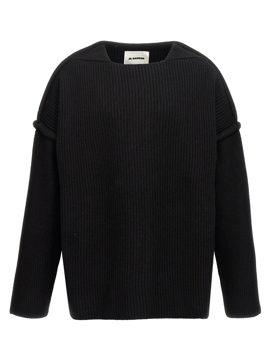 Black Wool Cardigan
