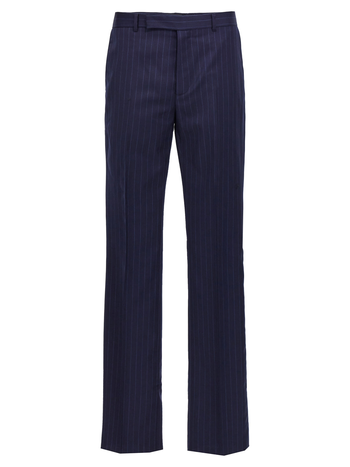Blue Wool Dress Pants