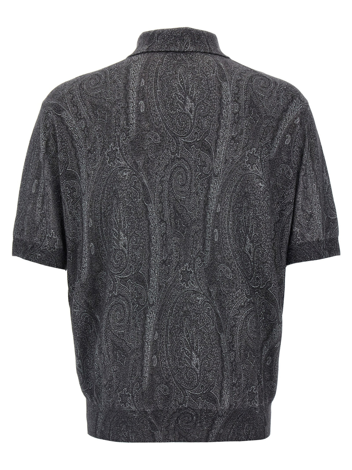 Multicolor Silk Polo Shirt