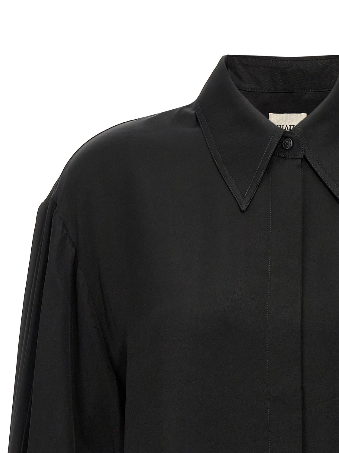 Black Cupro Blouse