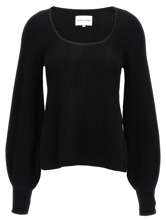 Black Cashmere Cardigan
