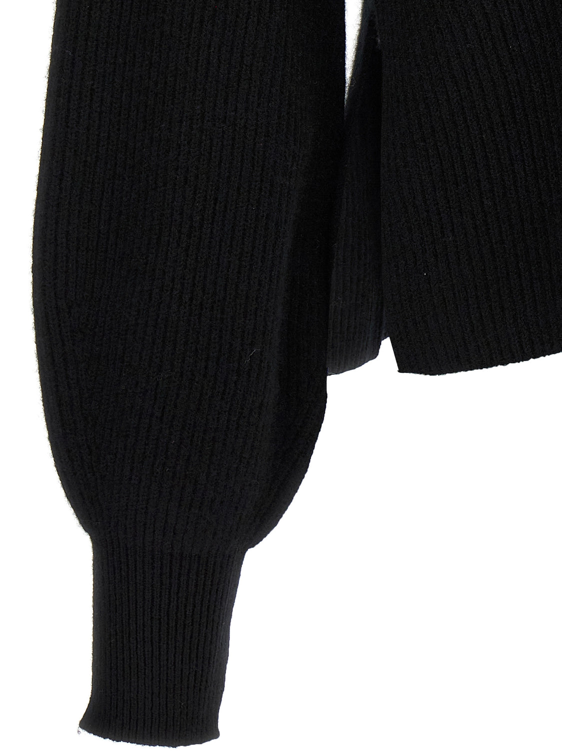 Black Cashmere Cardigan