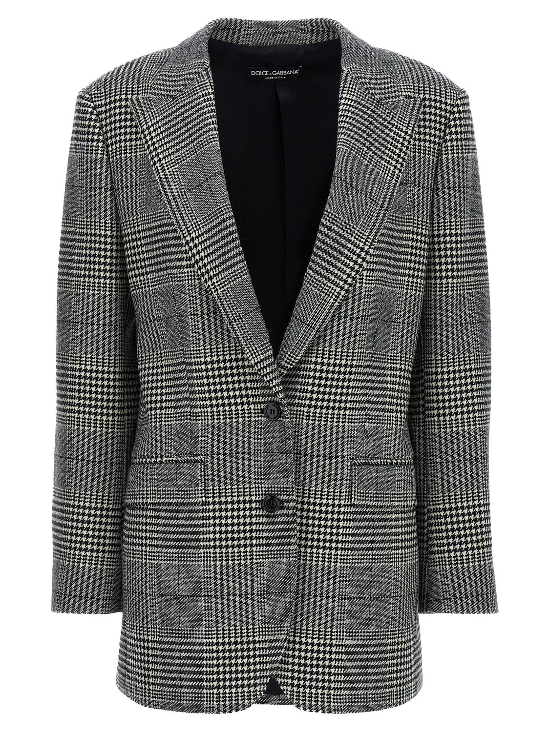 Bicolor Wool Blazer