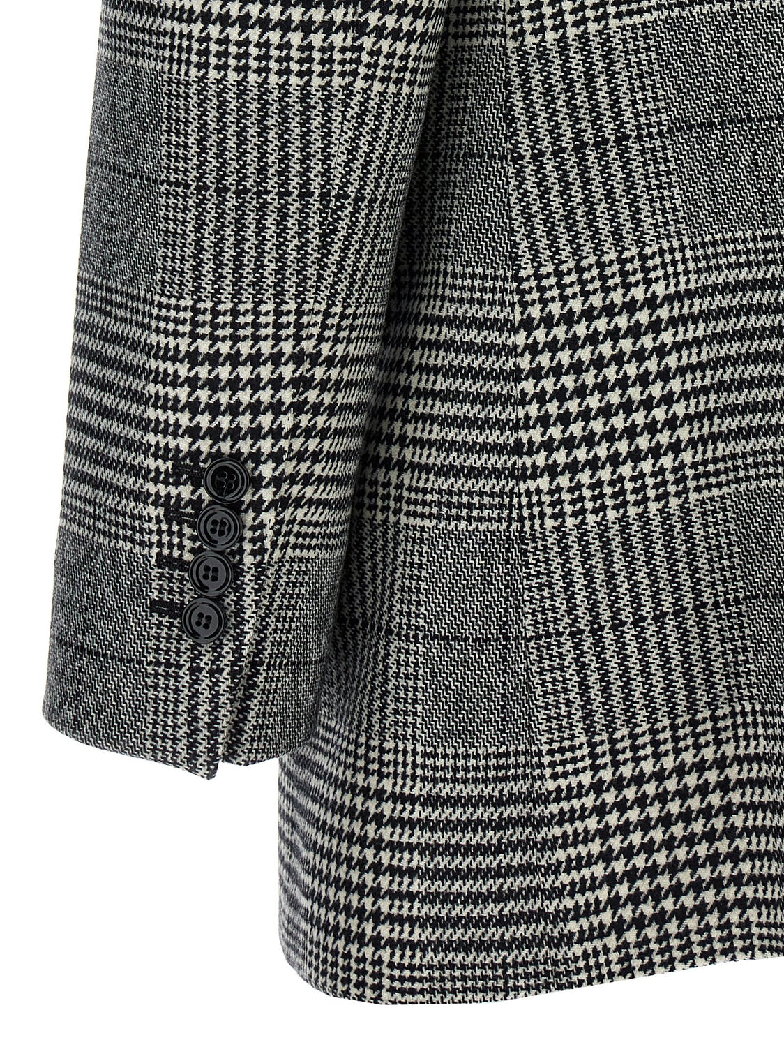 Bicolor Wool Blazer