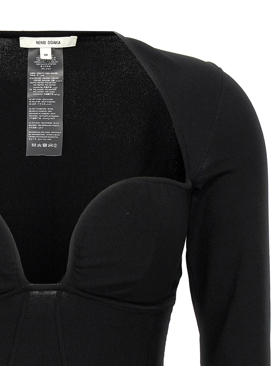 Black Viscose Tank Tops