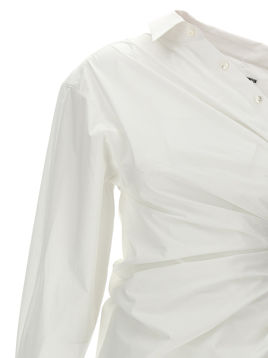 White Cotton Short Dress