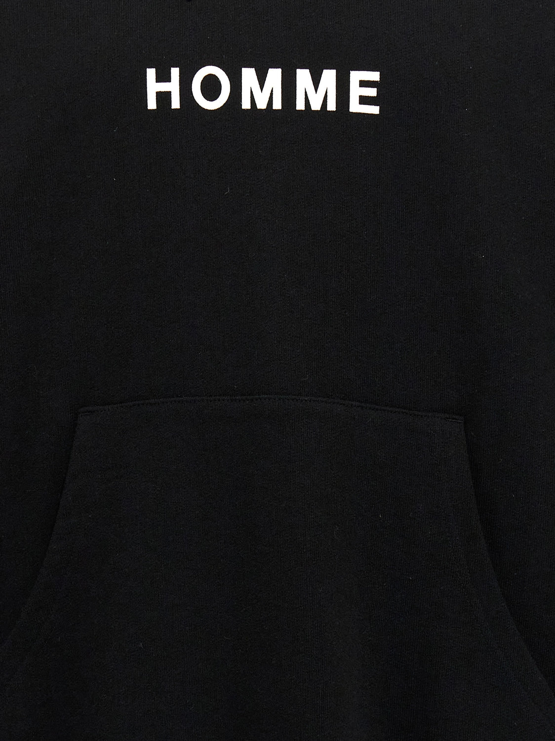 Black Cotton Sweatshirt