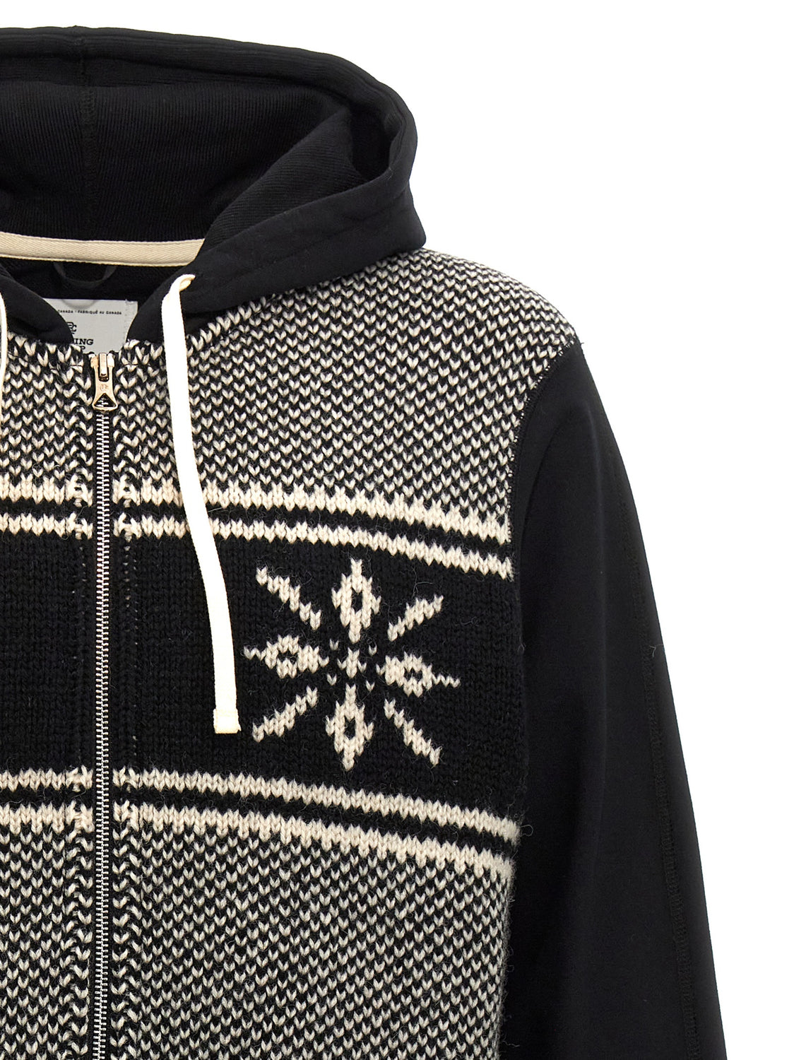 Bicolor Cotton Sweatshirt