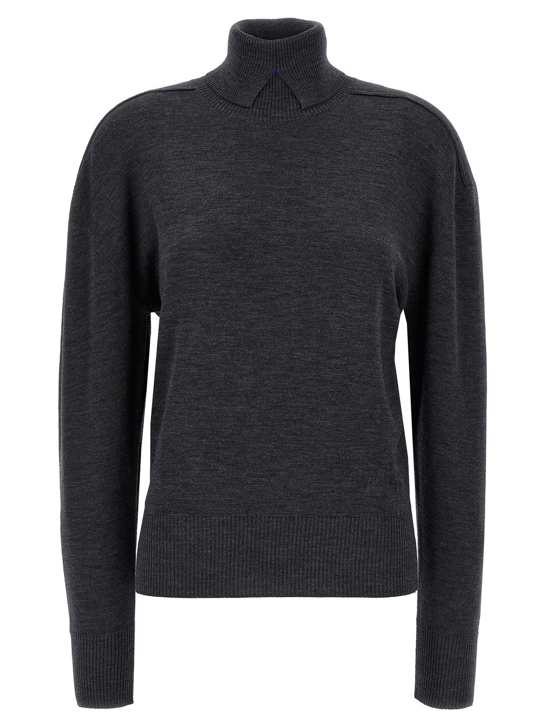 Gray Wool Cardigan