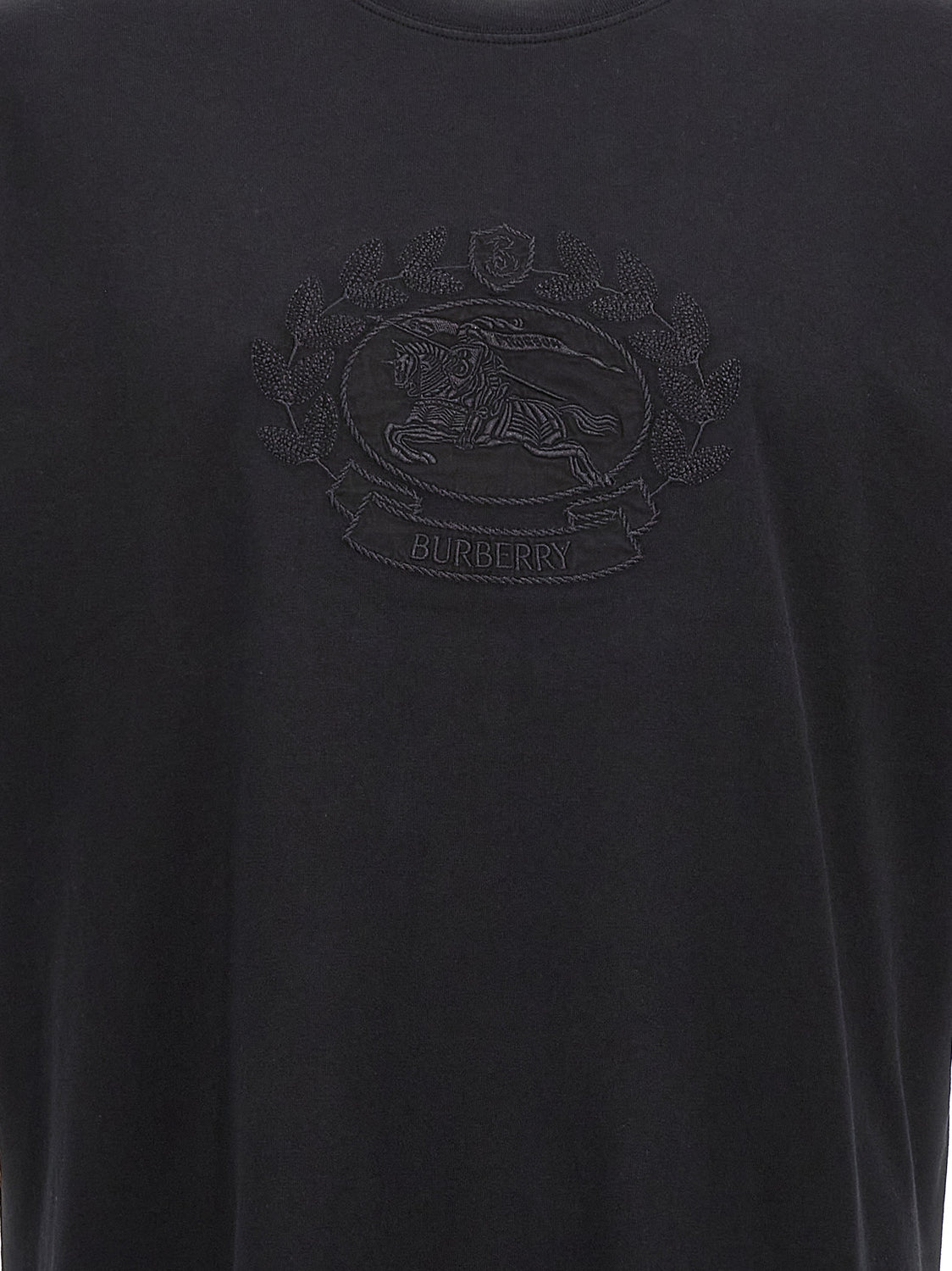 Black Cotton T-Shirt