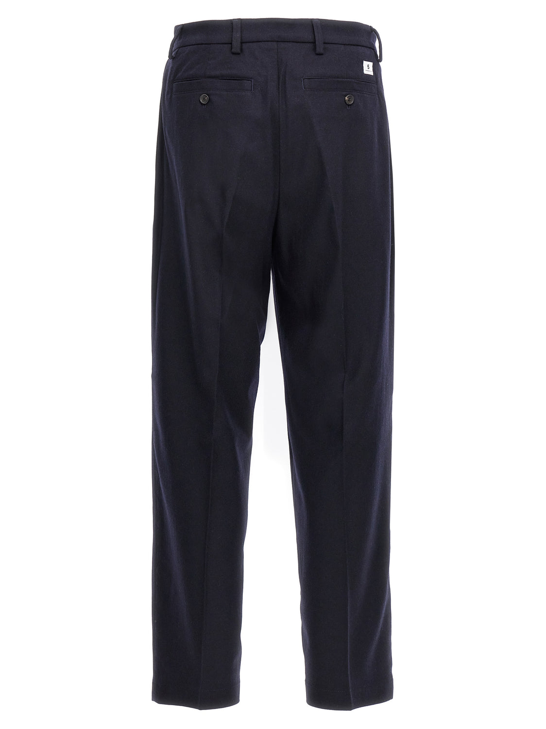 Blue Wool Dress Pants