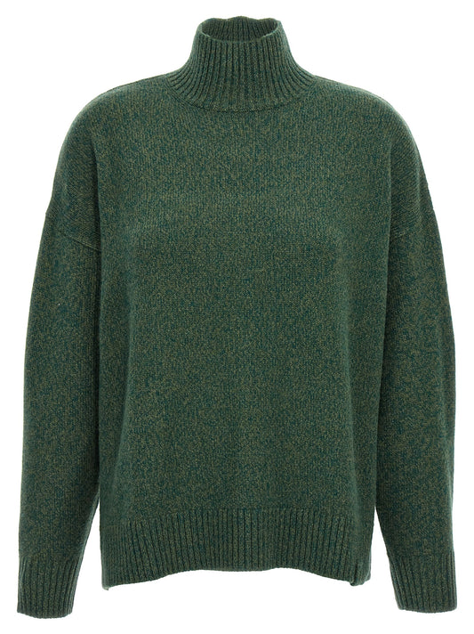 Bicolor Wool Cardigan