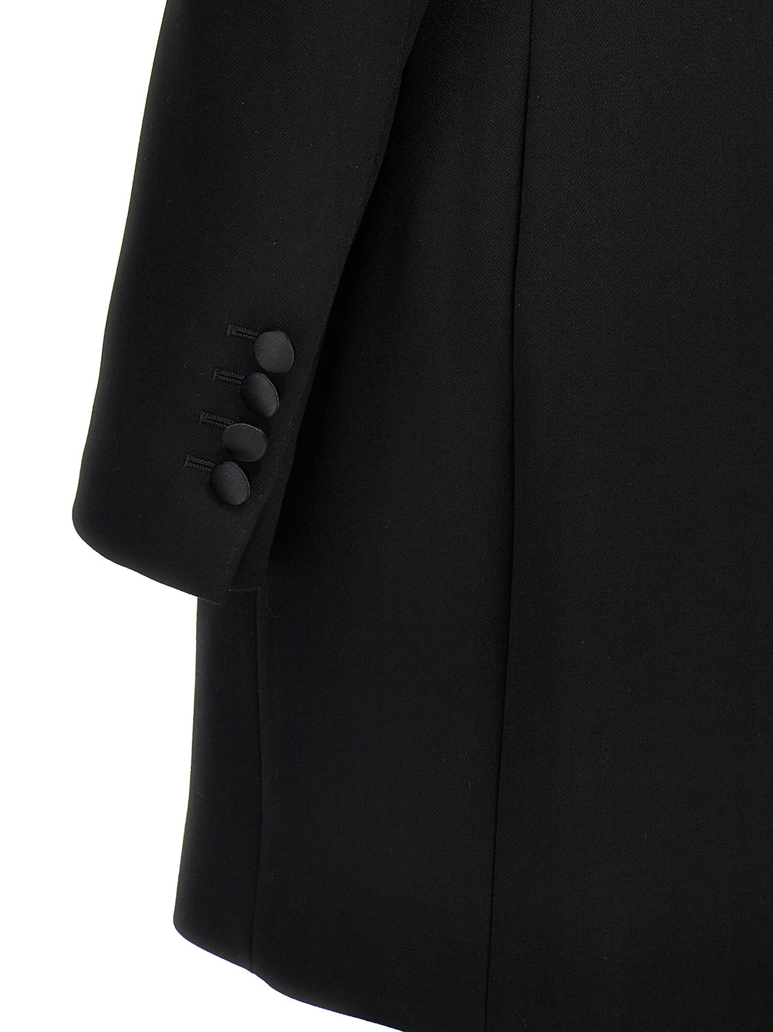 Black Virgin Wool Blazer