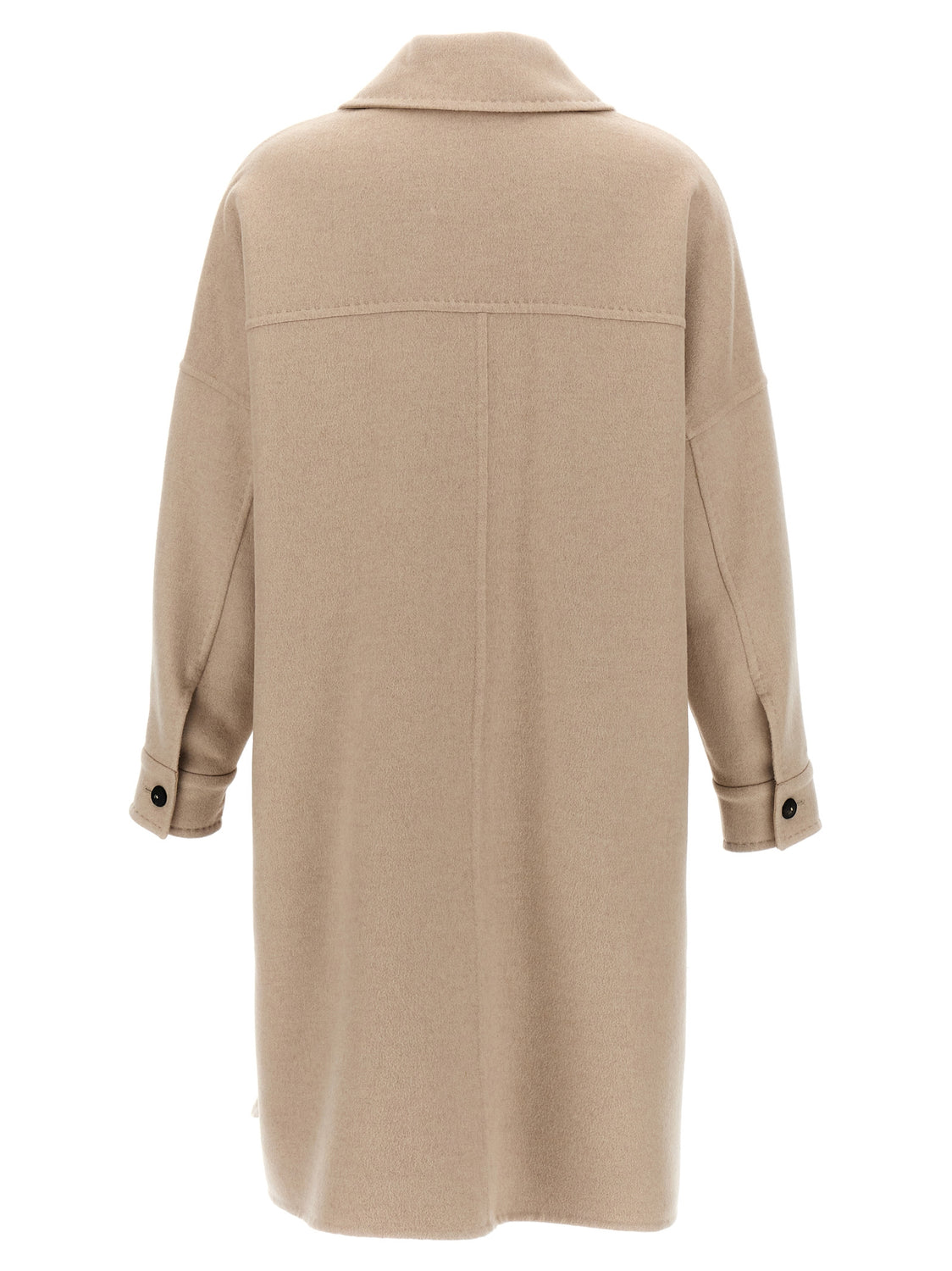 Beige Cashmere Coat