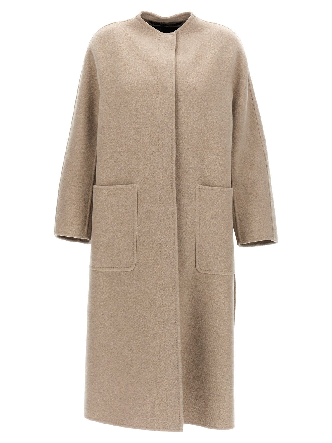 Beige Cashmere Coat