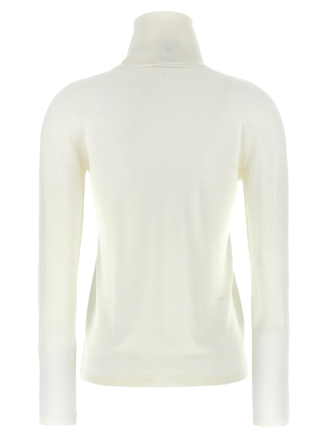 White Virgin Wool Cardigan