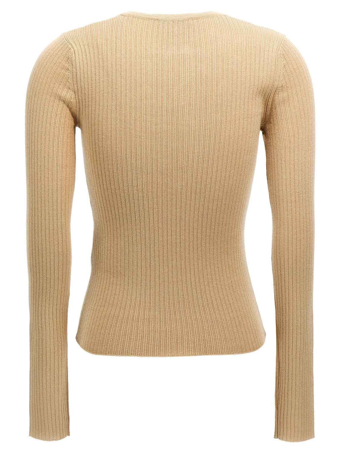 Beige Silk Cardigan