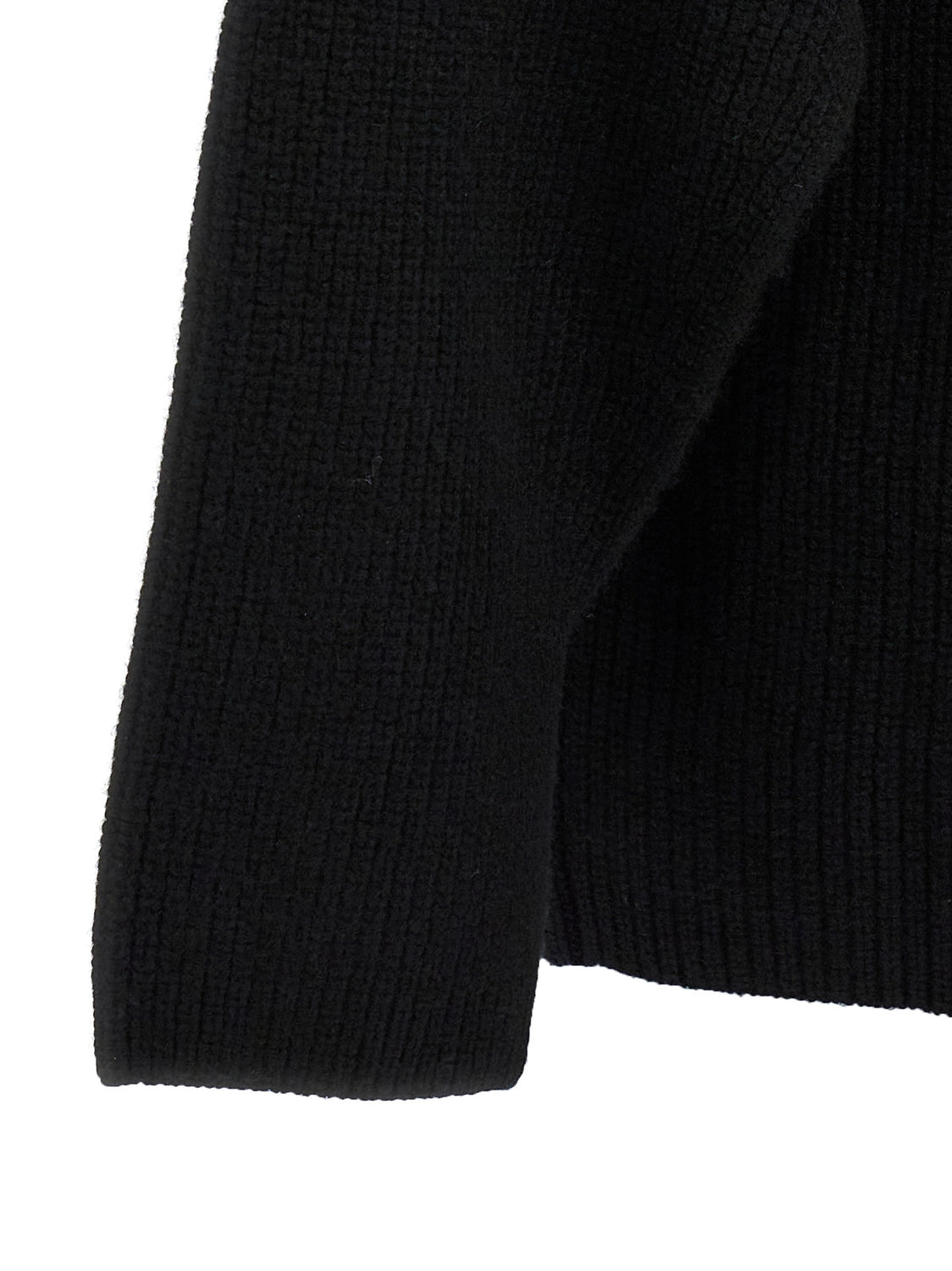 Black Cashmere Cardigan