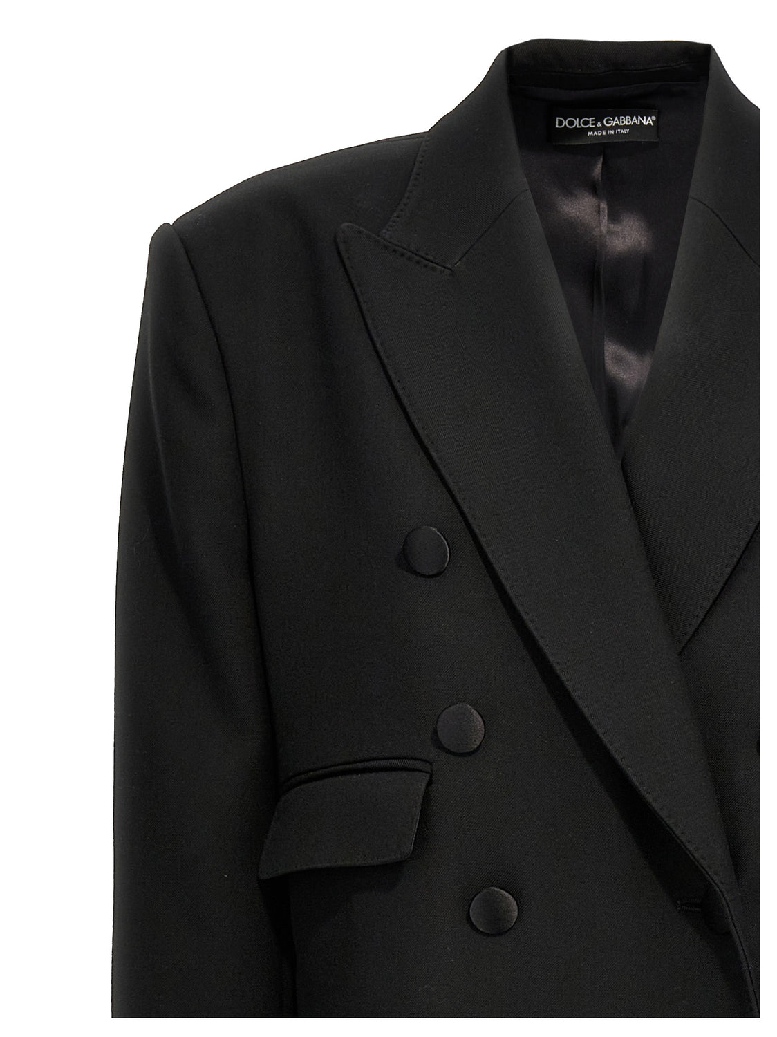 Black Virgin Wool Coat
