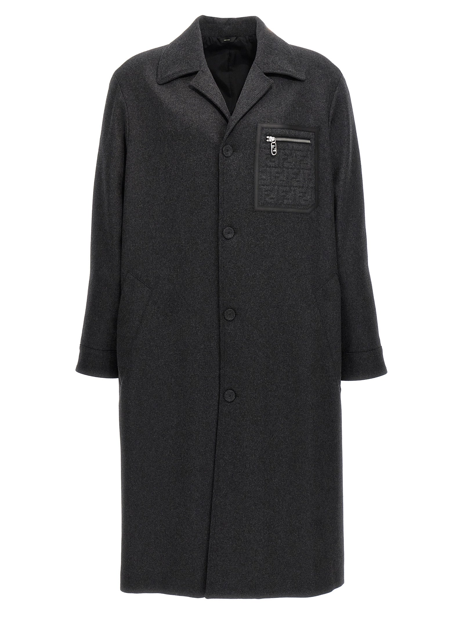 Gray Cashmere Coat