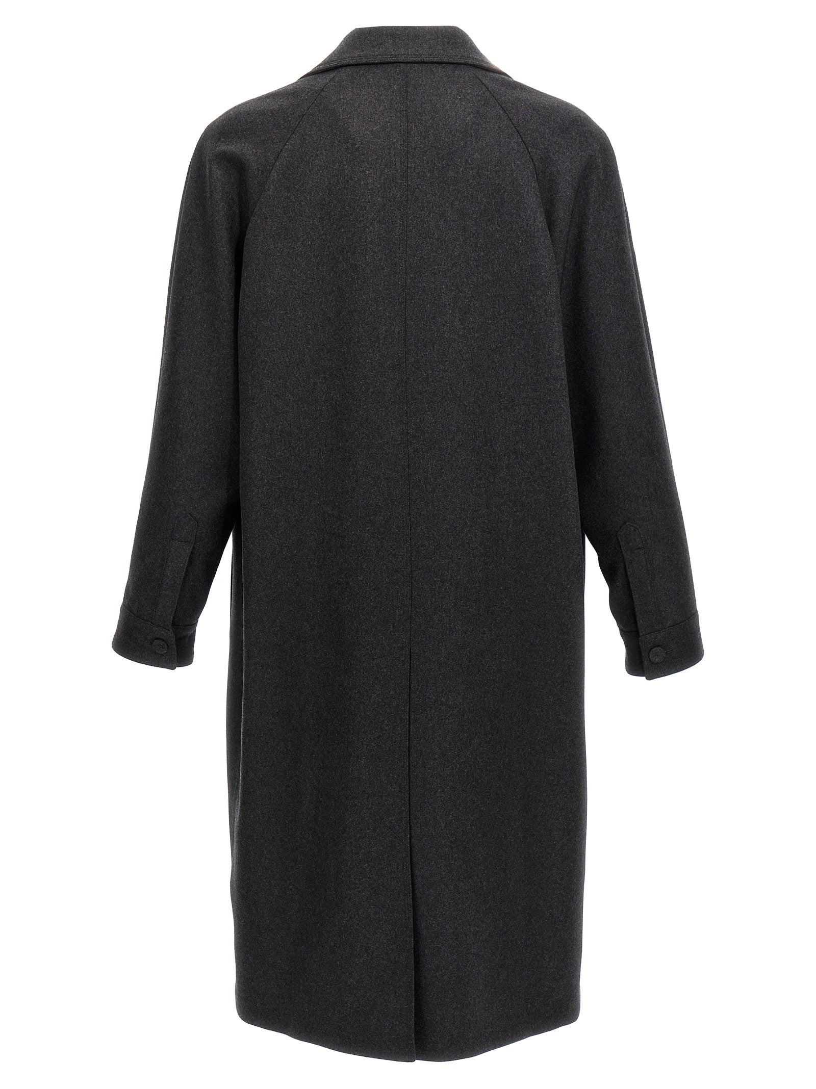Gray Cashmere Coat