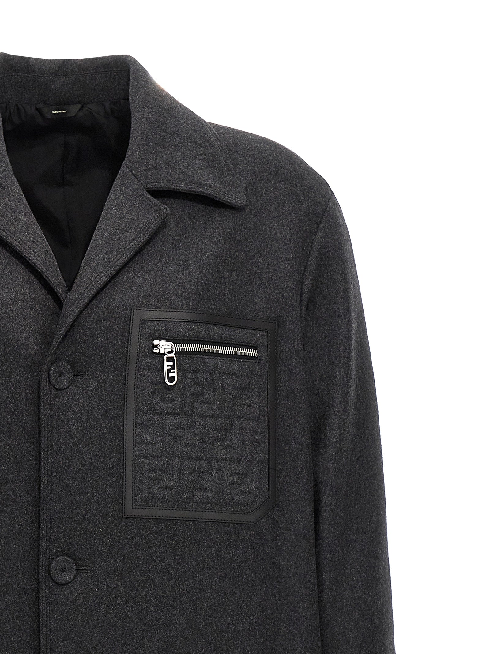 Gray Cashmere Coat