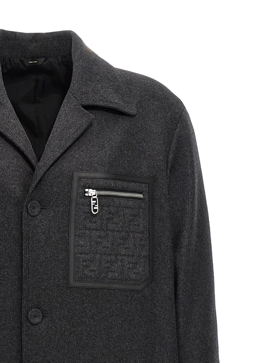 Gray Cashmere Coat