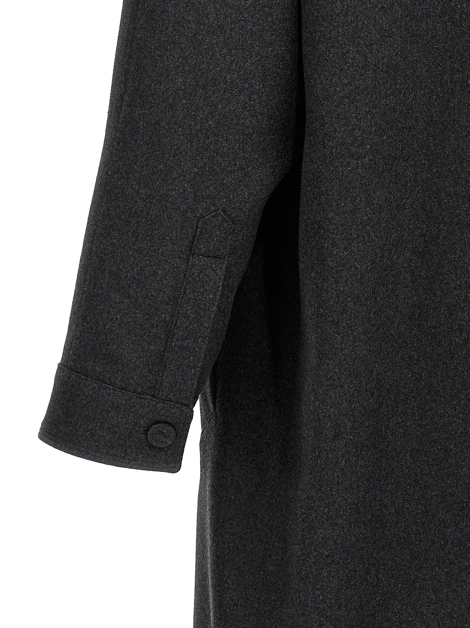 Gray Cashmere Coat