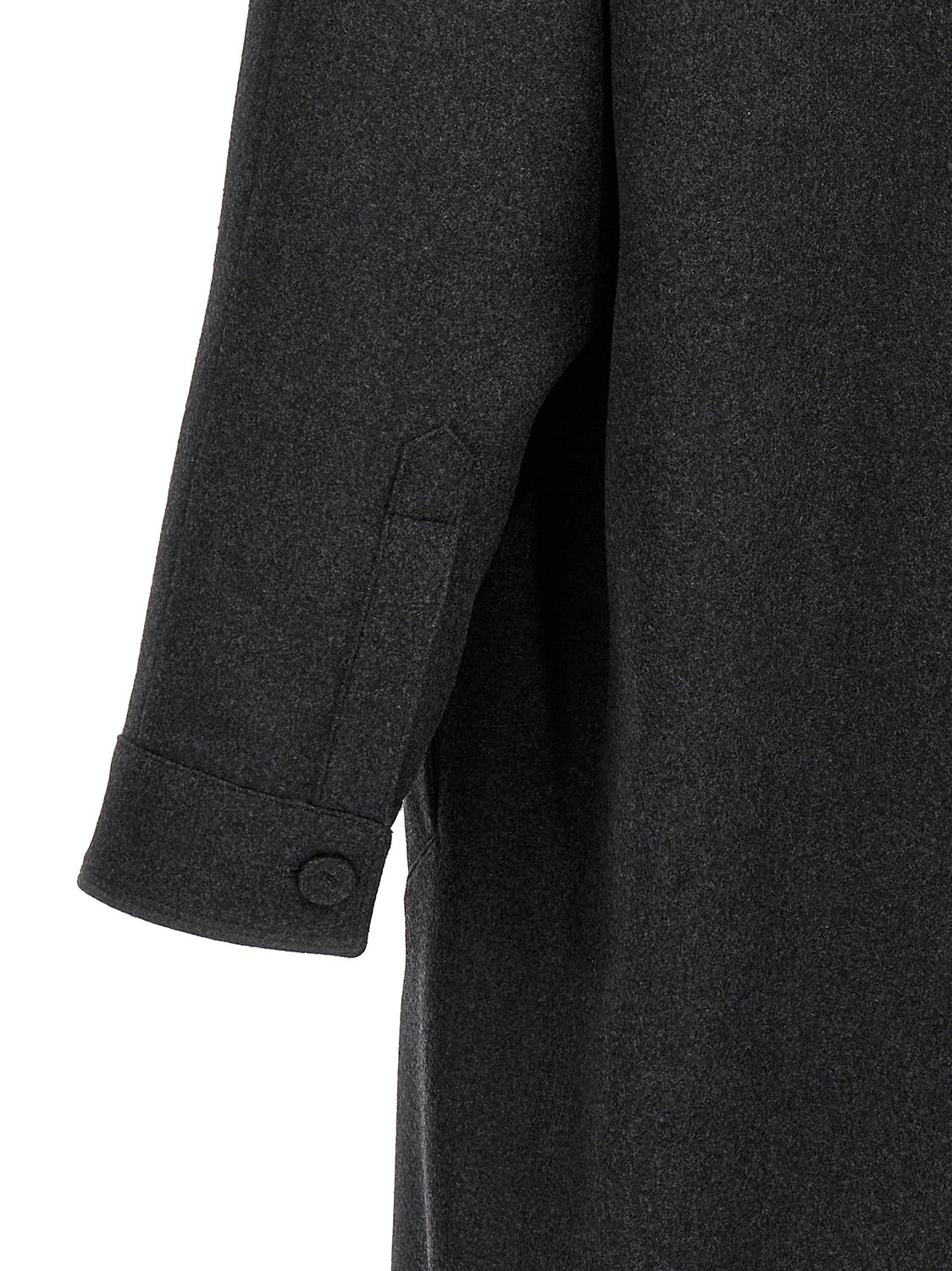 Gray Cashmere Coat