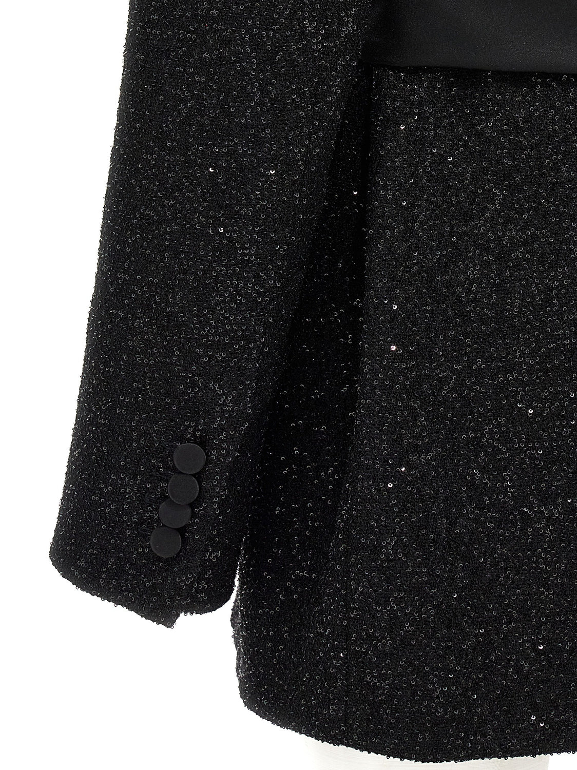 Black Viscose Blazer