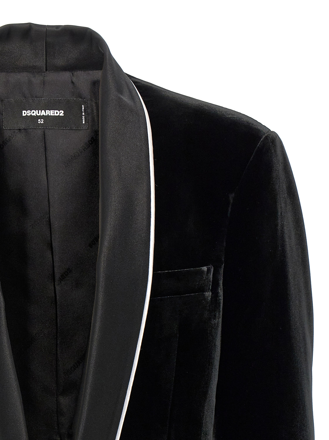 Black Viscose Blazer