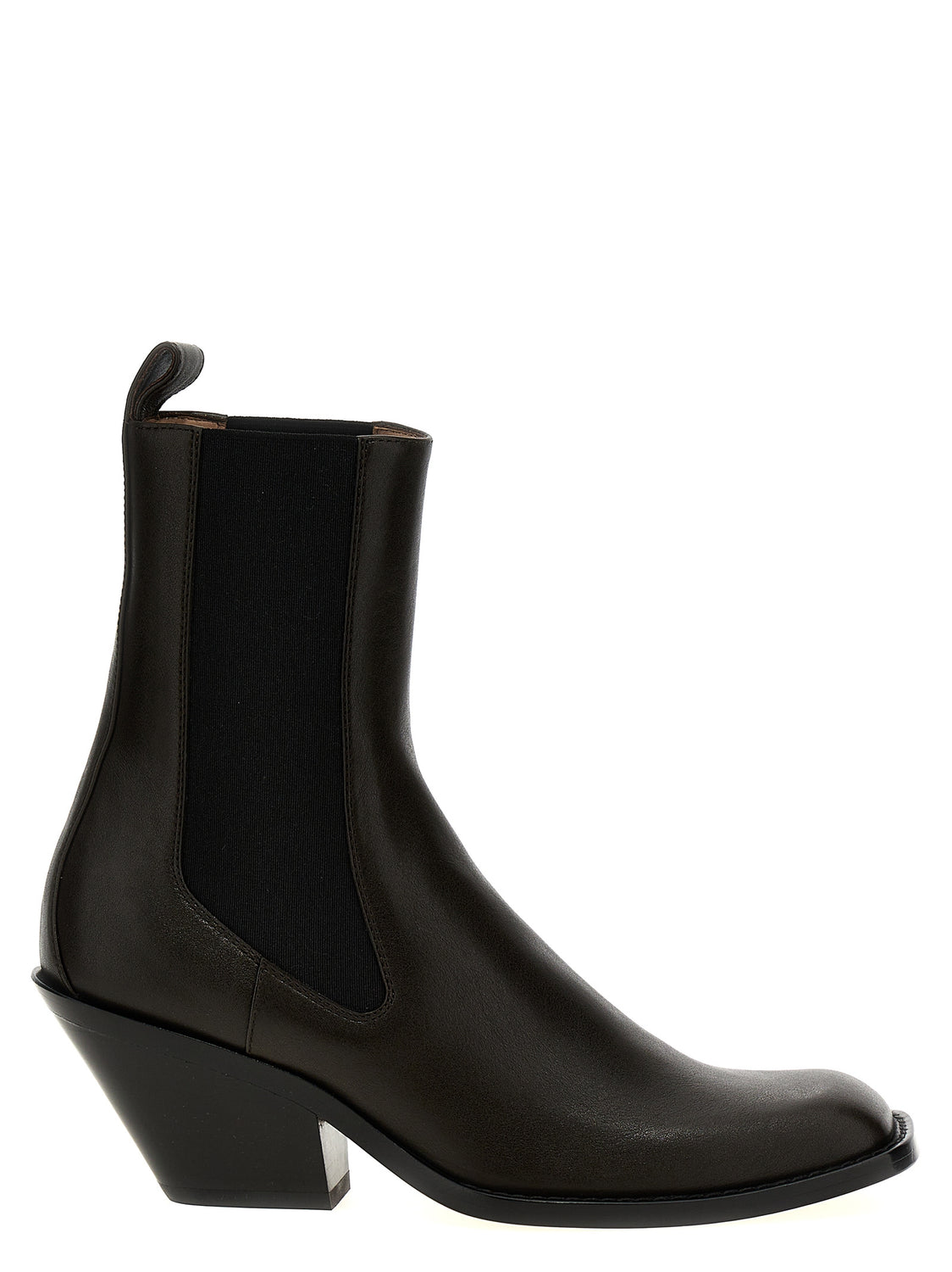 Brown Calfskin Chelsea Boots