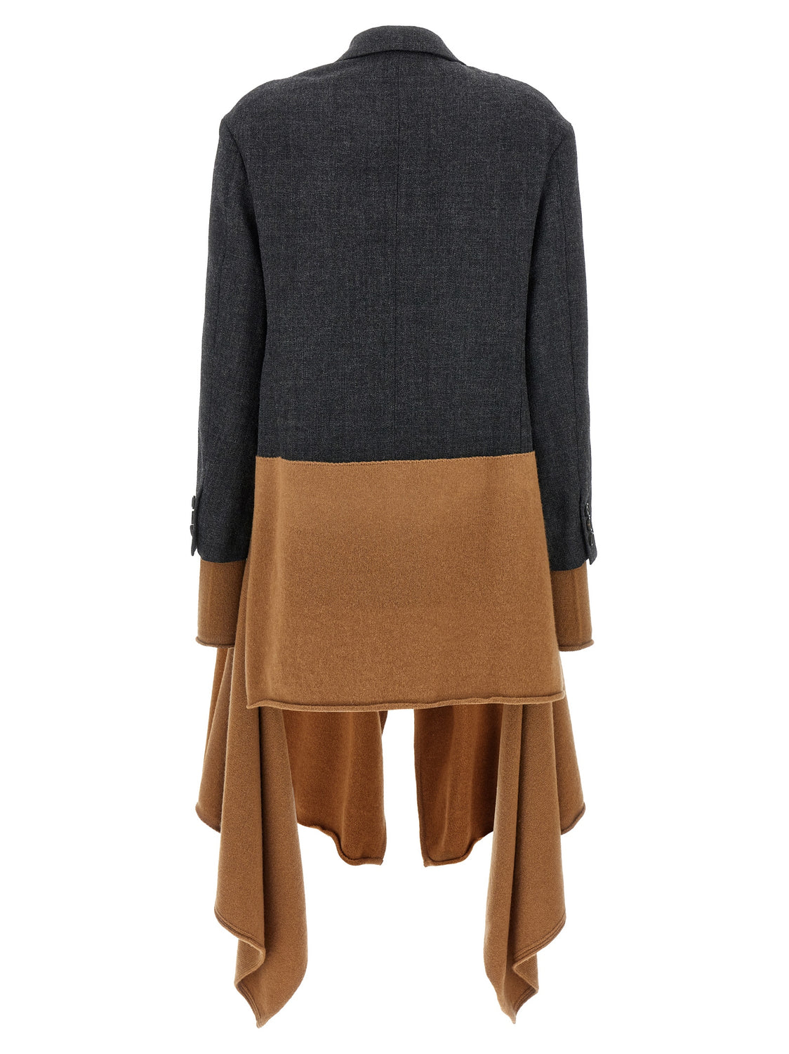 Multicolor Wool Coat