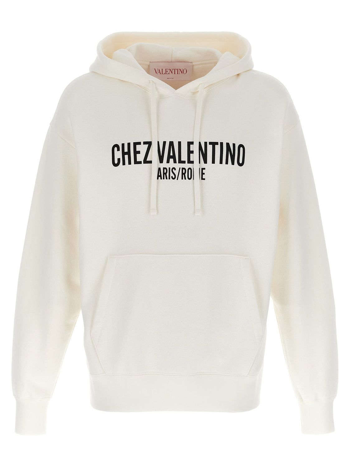White Cotton Sweatshirt