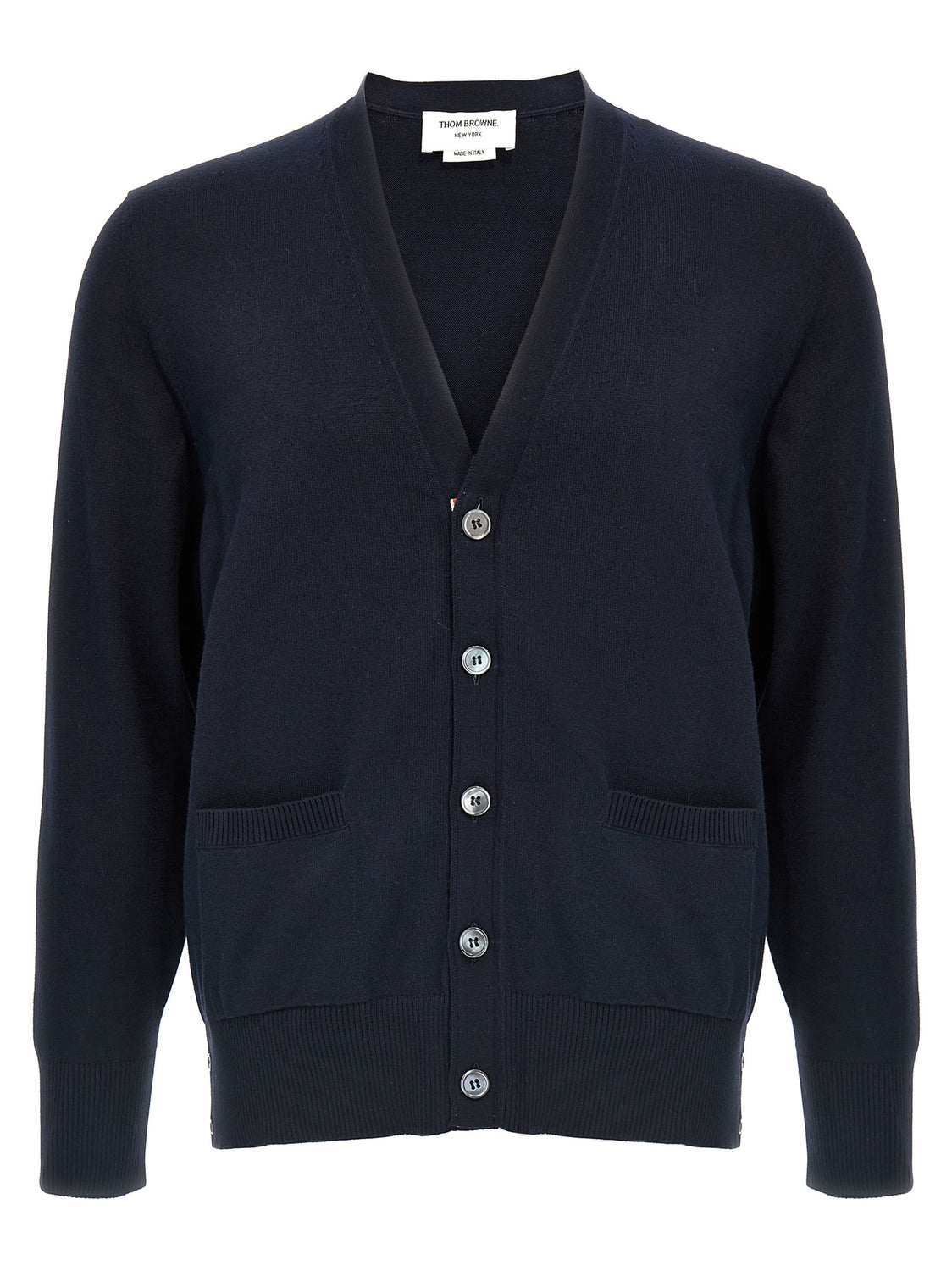 Blue Cotton Cardigan