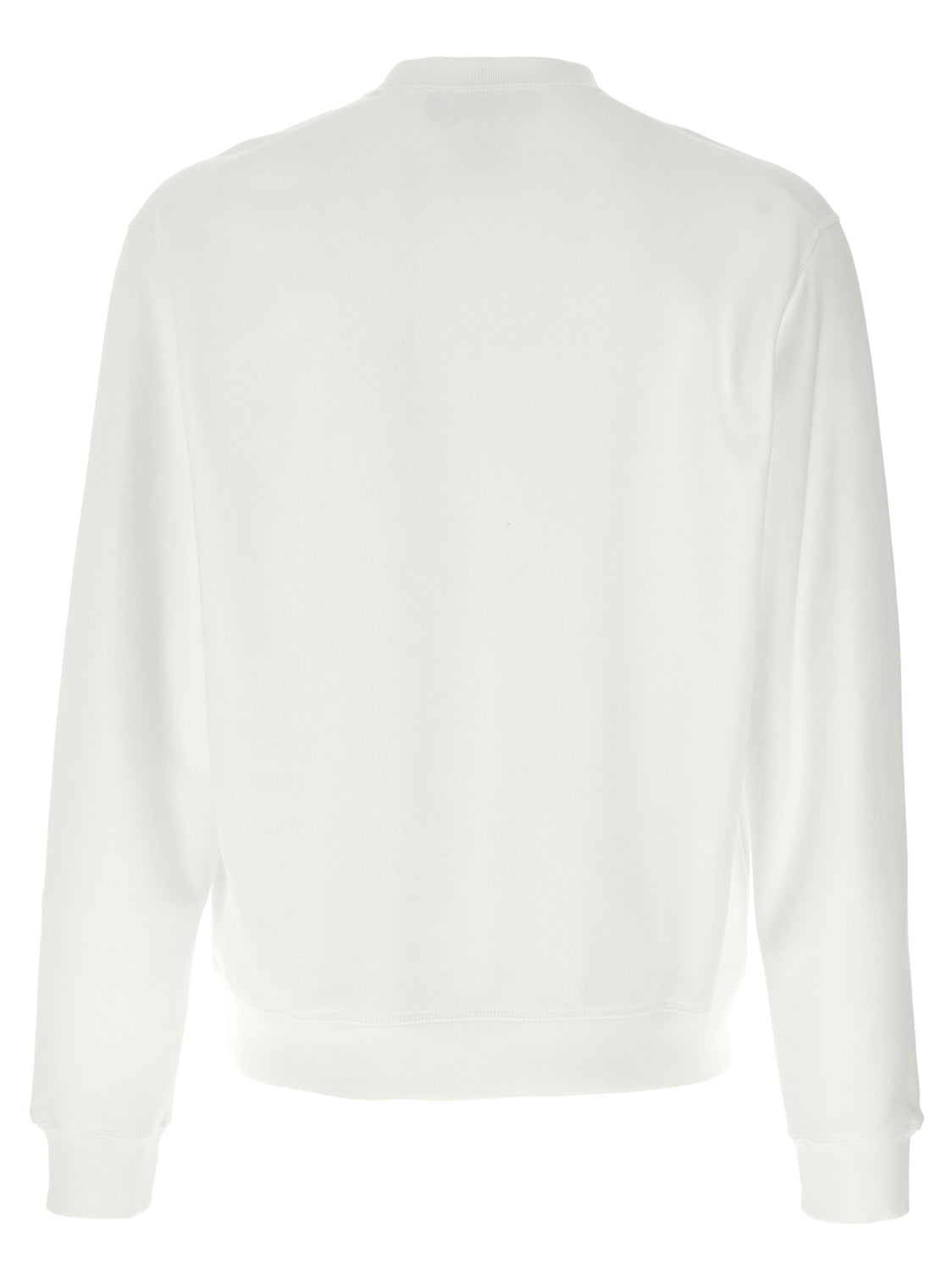 White Cotton Sweatshirt