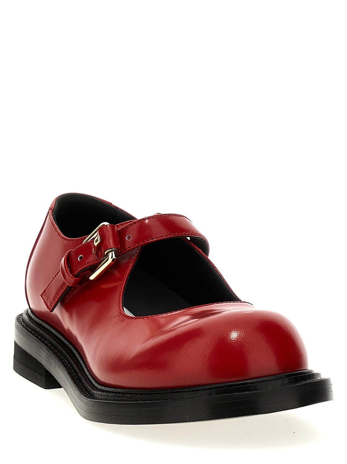 Multicolor Calfskin Flats