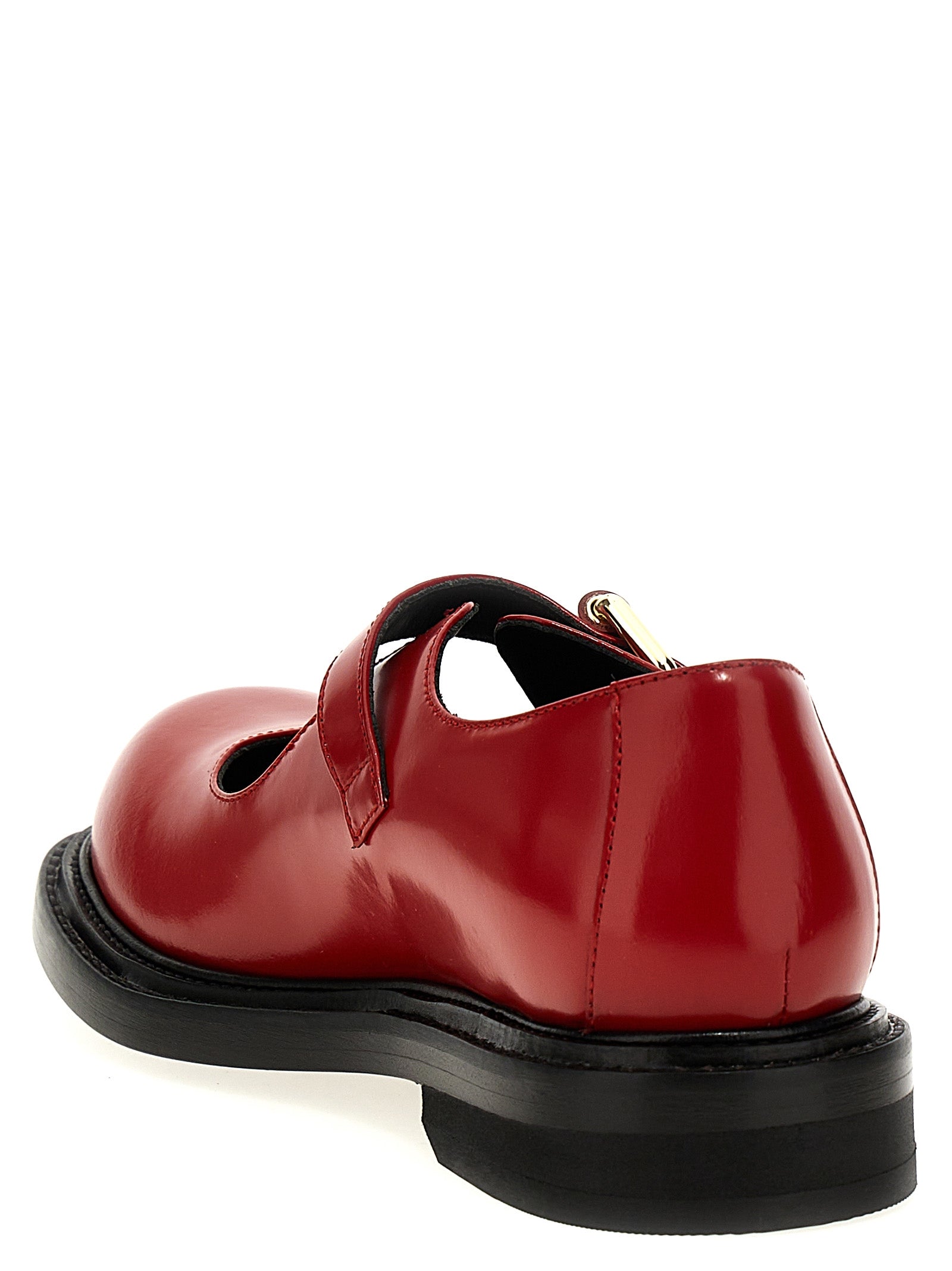 Multicolor Calfskin Flats