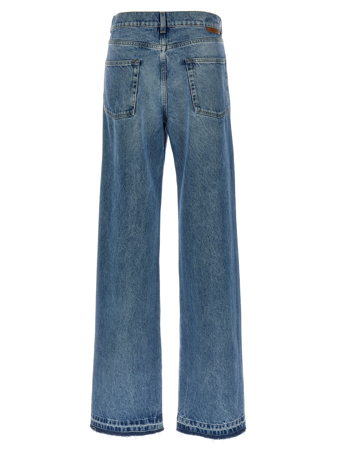 Blue Cotton Jeans Denim