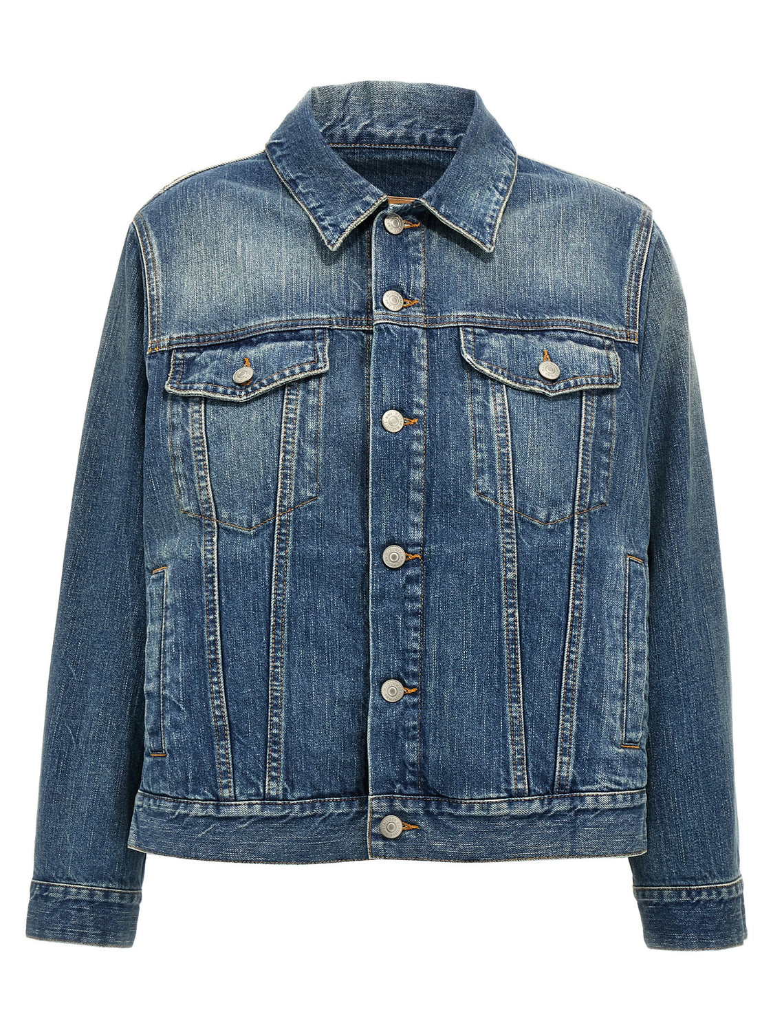 Blue Cotton Denim Jacket