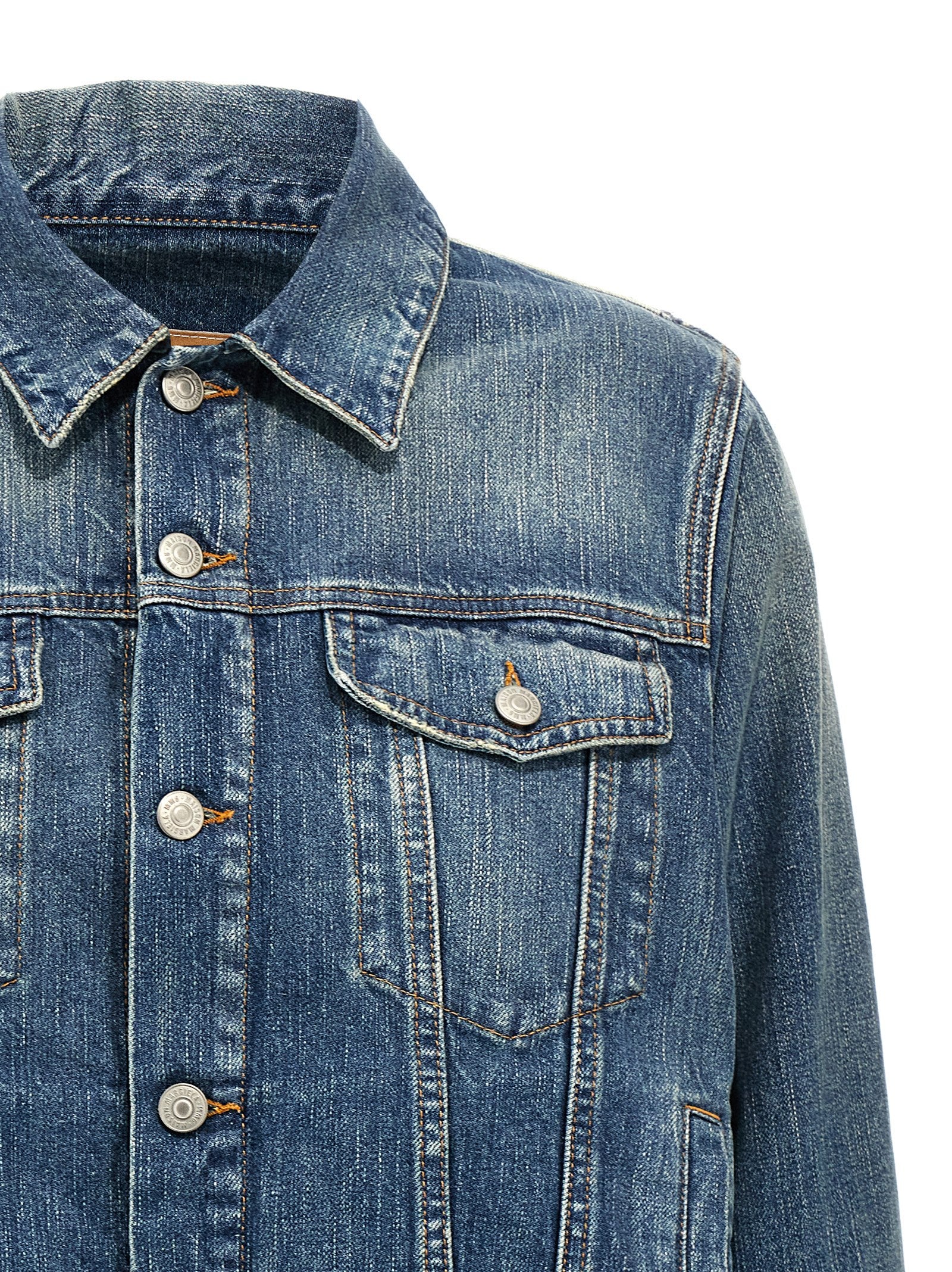 Blue Cotton Denim Jacket